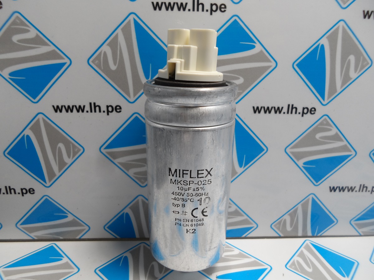 I140V610I-D MKSP-025        Condensador para lámparas de descarga 10uF, 450V